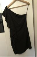 Mango Partykleid One Shoulder Schwarz/Gold Niedersachsen - Badbergen Vorschau