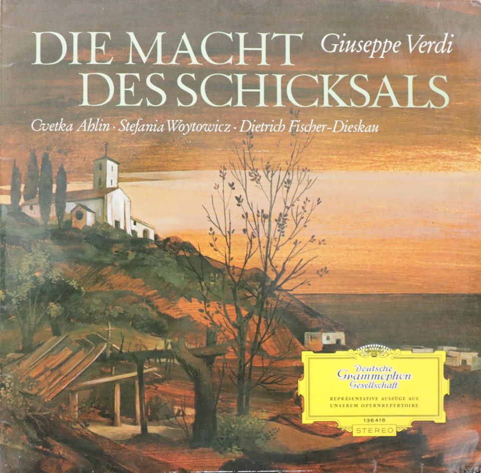Giuseppe Verdi "Die Macht des Schicksals" LP in Saarbrücken