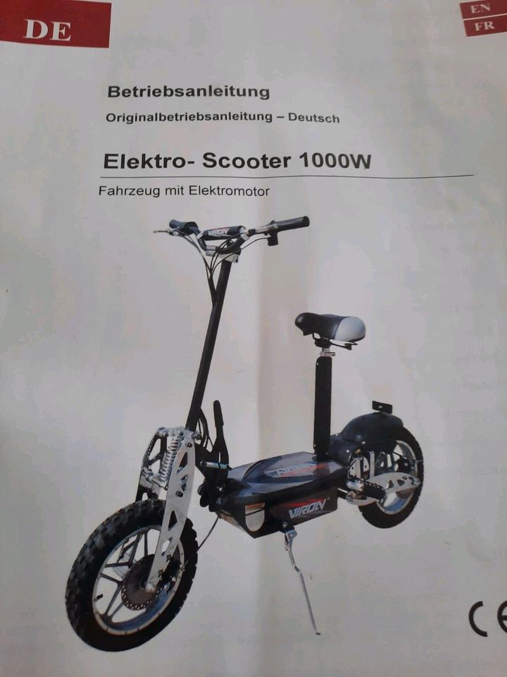 Elektro-Scooter 1000W "VIRON" E-Scooter 36V Elektroroller in Berlin