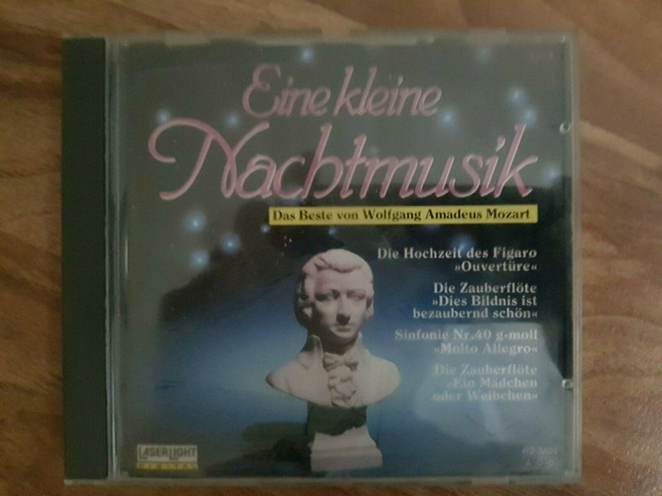 Wolfgang Amadeus Mozart   "Eine kleine gute Nachtmusik"   ..CD in Wernigerode