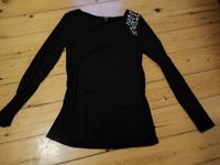 comma schickes Shirt 36 Schwarz mit silbernen Details Schulter Rheinland-Pfalz - Zweibrücken Vorschau