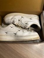 Ausgefallene Nike Air Force 1 mit silbernen Nike Zeichen! Essen - Schonnebeck Vorschau