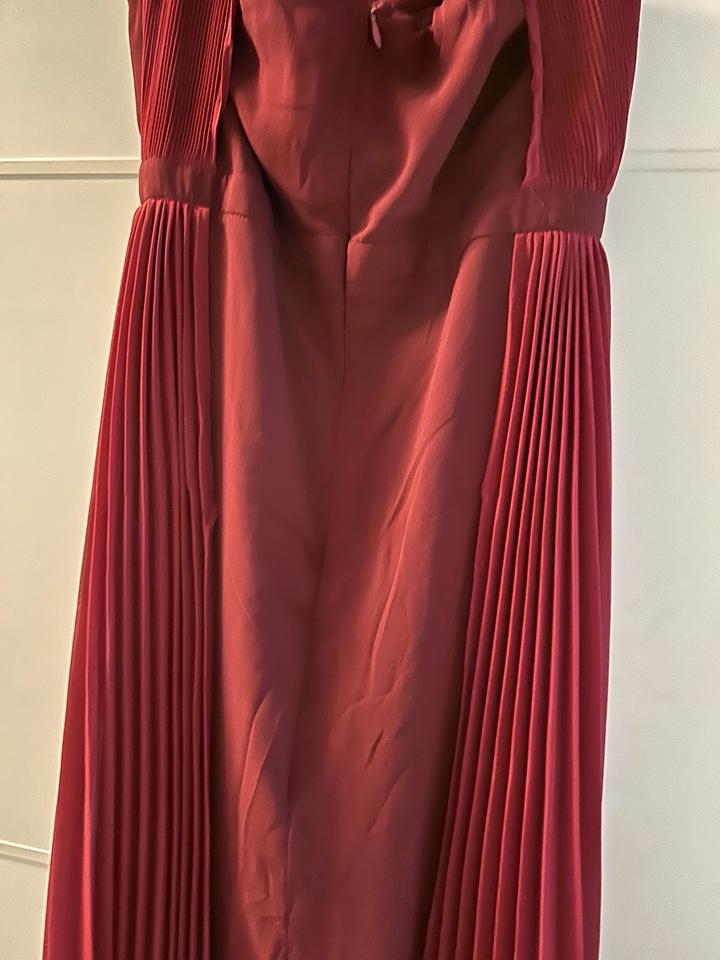 Abendkleid Weinrot bordeaux Rot Abschlusskleid Hochzeit Gast in Hünfeld