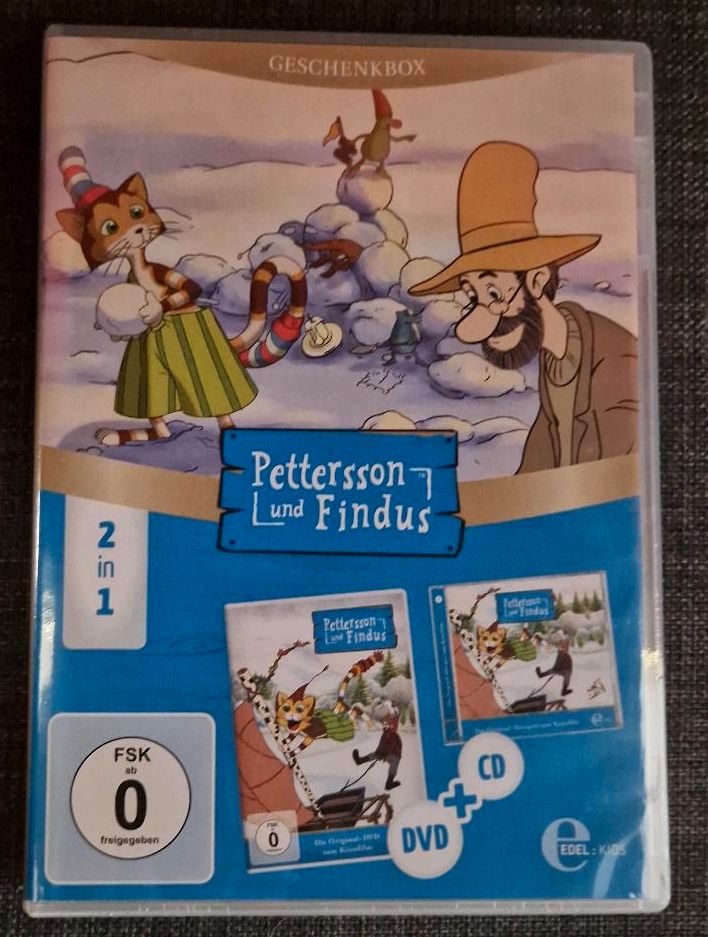 Pettersson und Findus - Der Kinofilm - Geschenkbox (DVD + CD) in Weisel