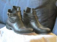 Closed Stiefeletten Größe 37 - schwarzes Leder Wandsbek - Hamburg Marienthal Vorschau