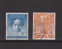 Gestempelte Berlin-Briefmarken aus dem Jahr 1952 Bayern - Neunkirchen a. Brand Vorschau