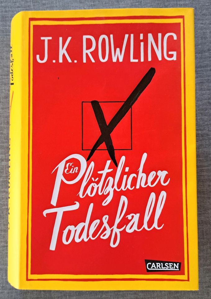 Buch Ein plötzlicher Todesfall J. K. Rowling in Bruchmühlbach-Miesau