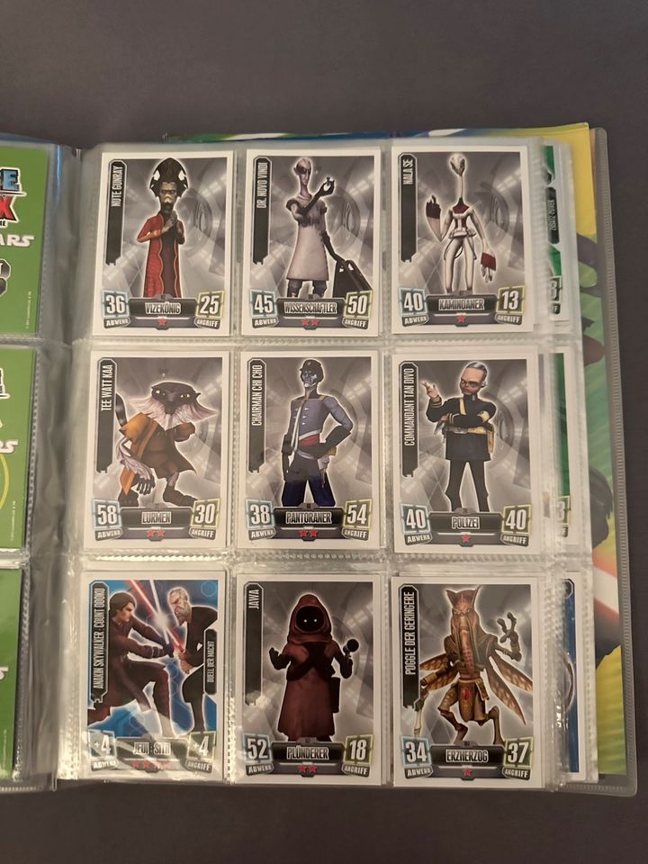 Star Wars Force Attax Karten Serie 2 (+230 Karten) in Markt Schwaben