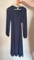 Wickelkleid Kleid Midi von H&M dunkelblau blau Größe M Berlin - Mitte Vorschau