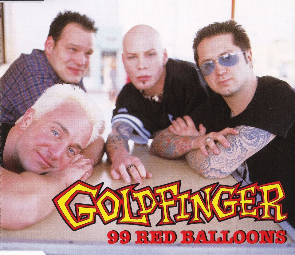 GOLDFINGER 99 Red Balloons CD "Radio" non album nena luftballons in Soest