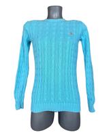 Polo Ralph Lauren Zopfmuster Pullover türkis Größe S 1172 Sachsen - Lunzenau Vorschau