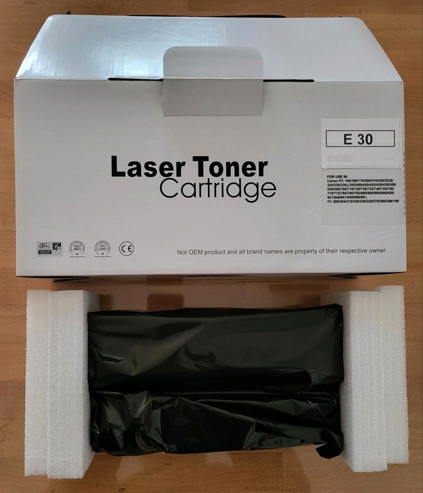 Toner für Canon Laserdrucker s/w neu & OVP in Blaichach