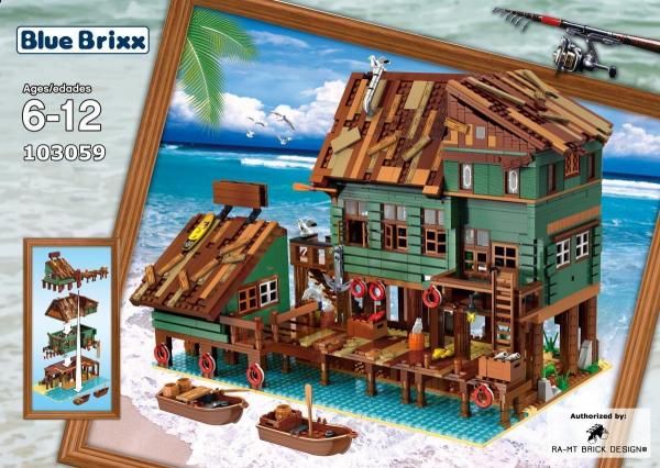 Bluebrixx Captain's Wharf (kein Lego) 103059 in Haibach Unterfr.