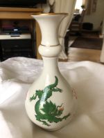 MEISSEN - seltene bauchige Tischvase mit grünen Ming-Drachen Wandsbek - Hamburg Volksdorf Vorschau