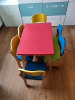 Roba Kinder-Sitzgruppe 1x Kindertisch 2x Stuhl 1x Tuhenbank Harburg - Hamburg Marmstorf Vorschau