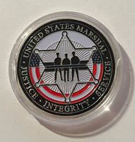 Challenge Coin US Marshal in Münzkapsel Hessen - Elz Vorschau