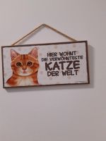 Holzbild Katze.Nur Abholung Nordrhein-Westfalen - Heinsberg Vorschau