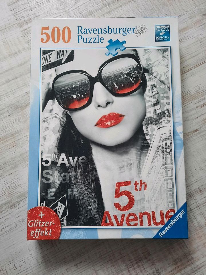 Puzzle 500 Teile New York 5th Avenue in Winden