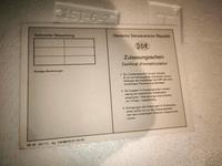 DDR blanko Zulassungsschein original Betriebserlaubnis Traktor Sachsen-Anhalt - Tangerhütte Vorschau