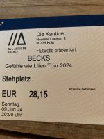 Tickets BECKS Köln 9.6 Nordrhein-Westfalen - Voerde (Niederrhein) Vorschau