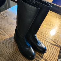 Leder Stiefel in schwarz Gr.36 Niedersachsen - Wendeburg Vorschau