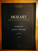Mozart Serenade in Es KV375 Partitur Bayern - Obernzell Vorschau