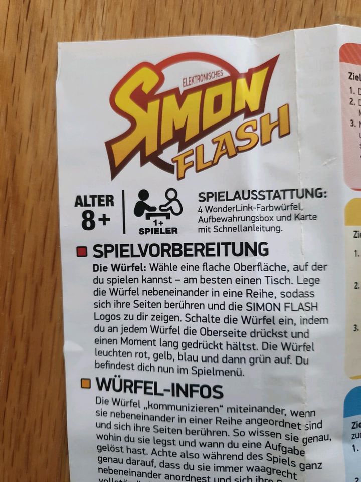 Spiel Simon Flash  4 Spielvarianten in Schwerin