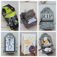 Halloween Goodies Geschenkschachtel Box Handgemacht Handmade Deko Bayern - Poing Vorschau