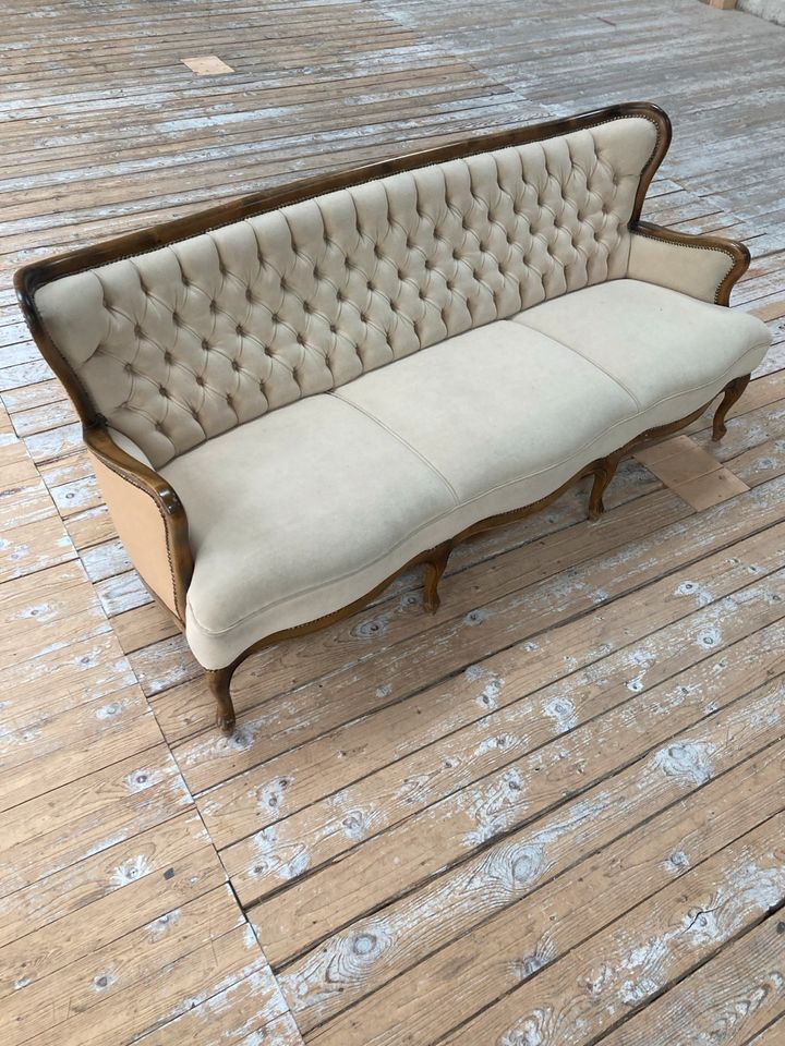 Chesterfield Chippendale 3-er Sofa in Hamburg