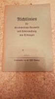 Richtlinien Erdungen Reichspostdirektion 1938 RPD Bamberg Bayern - Fünfstetten Vorschau