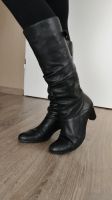 Leder Stiefel schwarz Baden-Württemberg - Weinstadt Vorschau