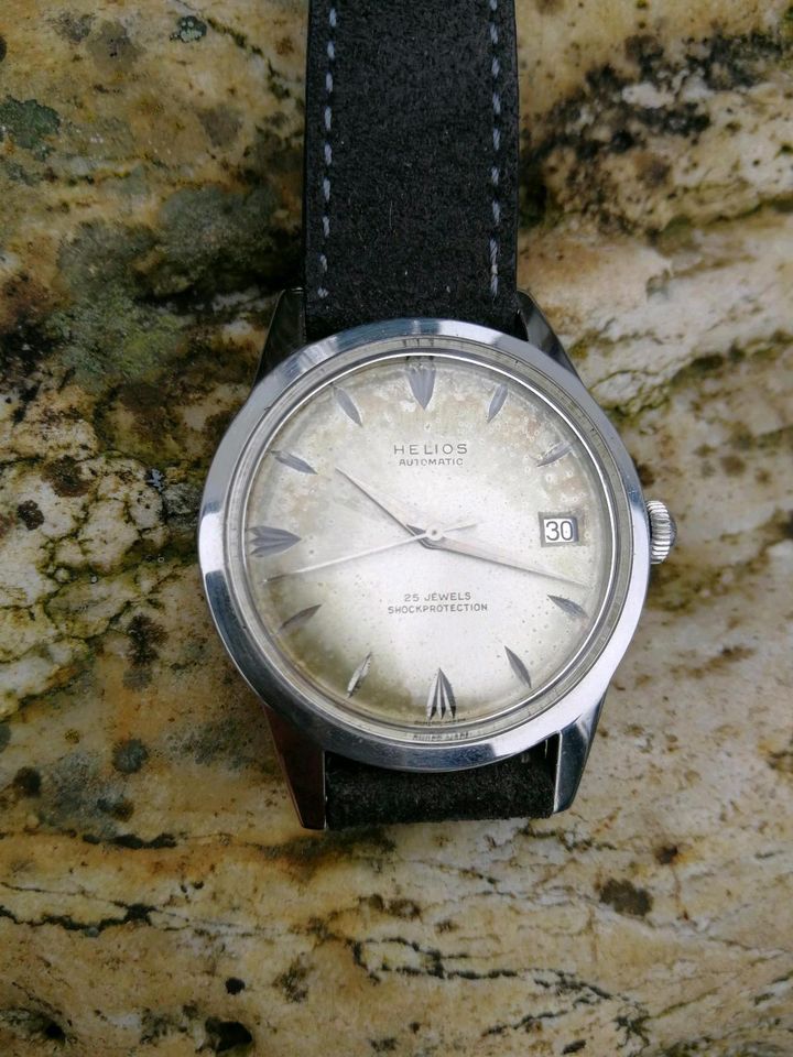 Helios Automatik Herrenuhr Vintage No Omega in Bexbach