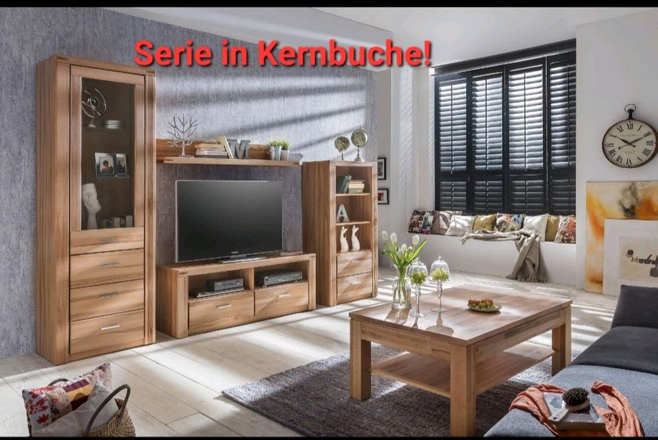 Highboard Kernbuche Holz teilmassiv geölt | (699€) in Arnsberg