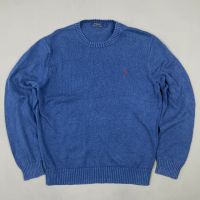 Polo Ralph Lauren Sweater Pullover vintage Strick L blau Knit Brandenburg - Potsdam Vorschau