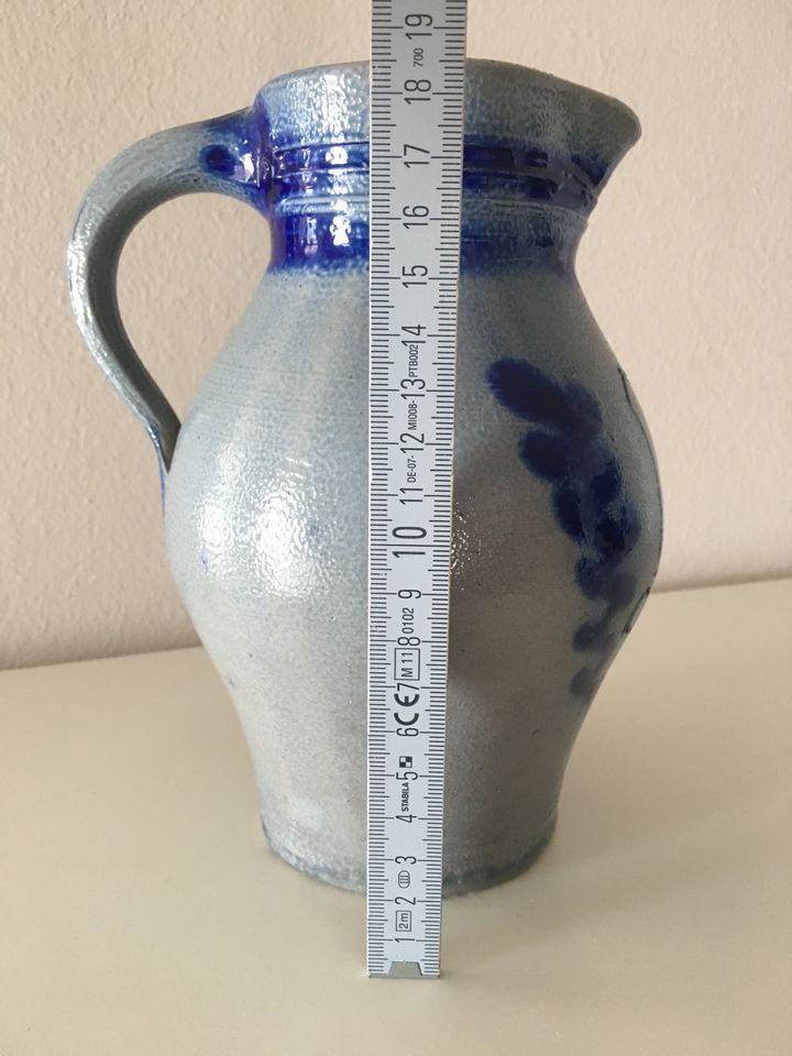 Antiker Weinkrug Steingut Keramik Vase 1,2l Vintage Karaffe in Lübeck
