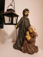 Joseph und Maria m Jesuskind groß Sammlerstück Figur mit Laterne Bayern - Mähring Vorschau