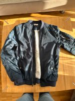 Bomberjacke Übergangsjacke Gr. 170 dunkelblau Hessen - Kelkheim Vorschau