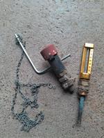 Schwerkraft Ofen Heizung Feuerzugregler Thermometer DDR Sachsen-Anhalt - Tilleda Vorschau