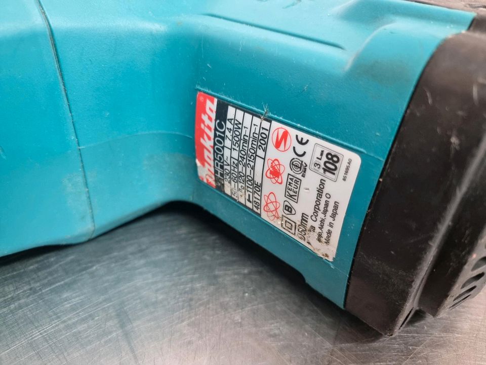 Makita HR5001C Abbruchhammer Kombihammer Stemmhammer Meißelhammer in Worms