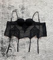Korsett Korsage Dessous Gr. 80 B Spitze schwarz von H&M Baden-Württemberg - Mannheim Vorschau
