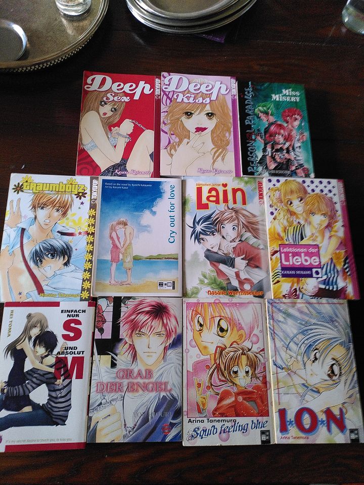 Manga Einzelbände, Verschiedene Genres in Tamm