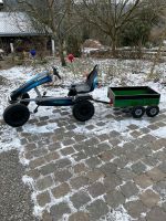 Dino Cars Silver Racer blau BF1 Gokart mit Kippanhänger XL Bayern - Mühldorf a.Inn Vorschau