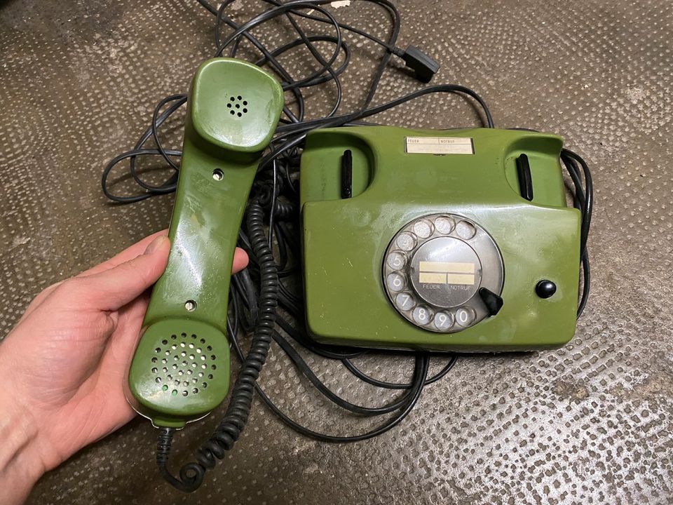 Original vintage Siemens Wählscheiben Telefon in Herne