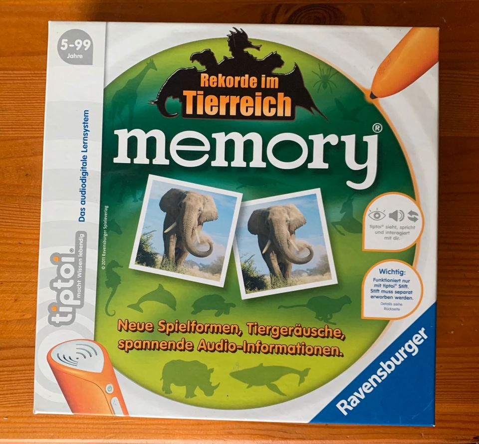 Ravensburger TipToi Memory Rekorde im Tierreich in Sinn