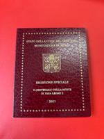 Vatikan KMS Kursmünzensatz + 5 Euro 2021 Im Folder Berlin - Charlottenburg Vorschau