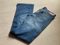 Vintage Lee Jeans Modell New Leola 26/31 Schlaghose blau Nordfriesland - Niebüll Vorschau