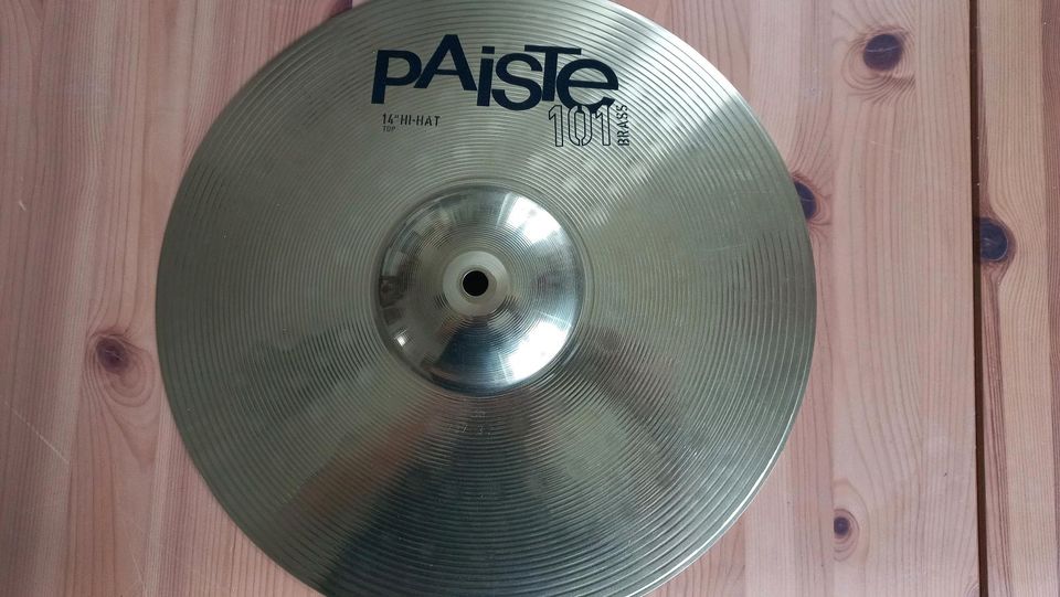 Paiste-HiHat-Becken "14 Brass, neu in Potsdam