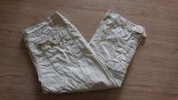 H&M Damenhose Gr. 40 Bermuda Shorts kurze Hose creme weiß cargo Sachsen-Anhalt - Oebisfelde-Weferlingen Vorschau