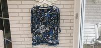 blau gemusterte Langarmshirt von Cecil in L Schleswig-Holstein - Itzehoe Vorschau
