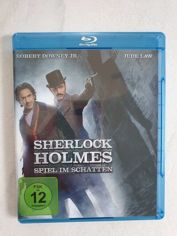 Blu-Ray / Sherlock Holmes -Spiel im Schatten / Inception /Tron in Altenkirchen